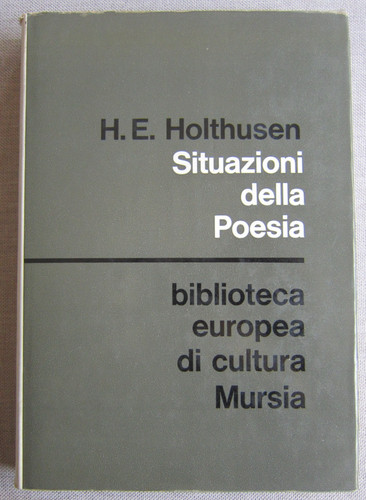Libro situazioni della - della, poesia