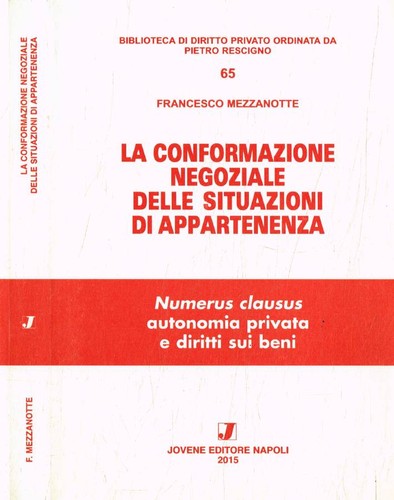 Conformazione negoziale - la,